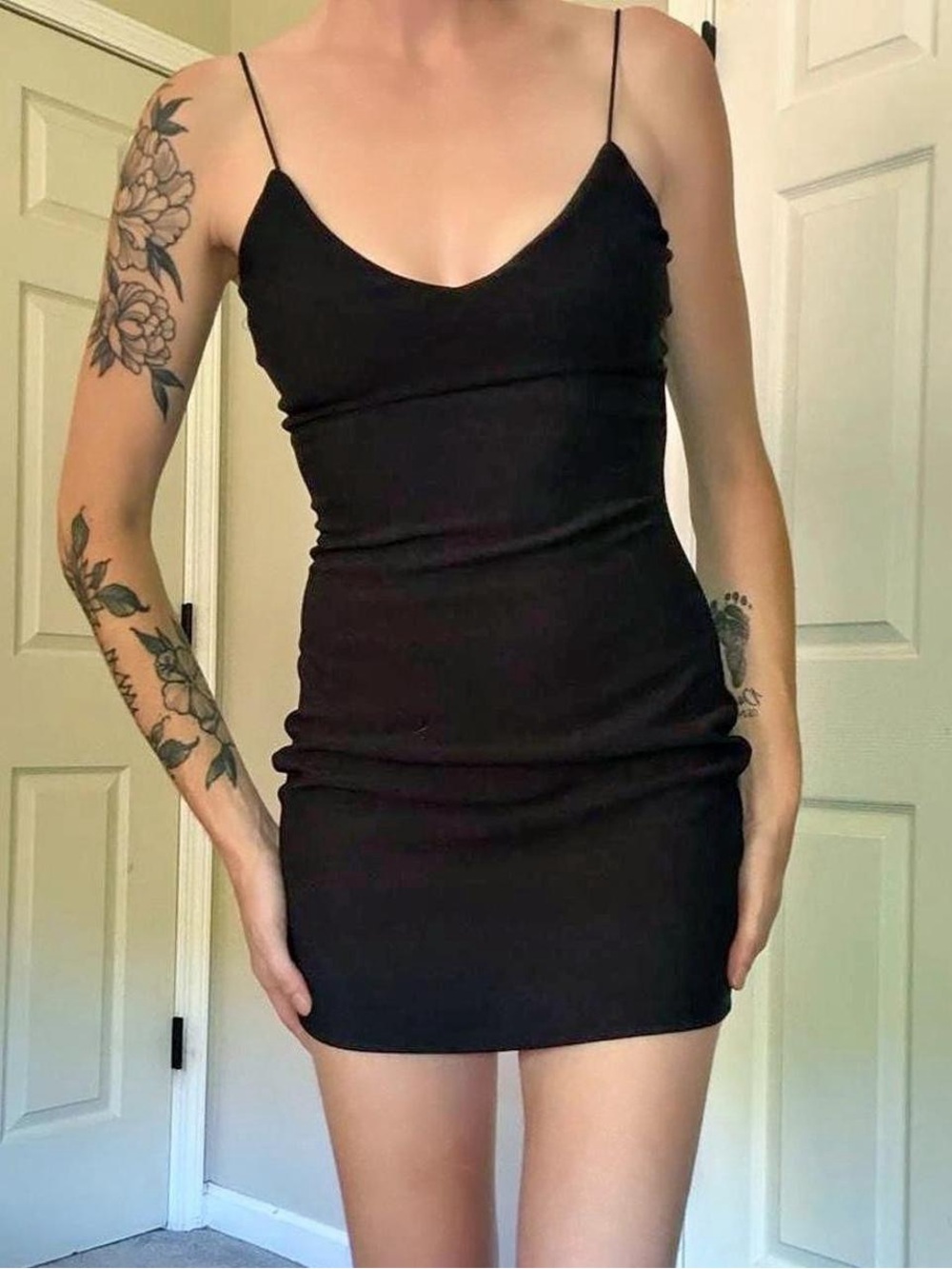Black Slip Dress